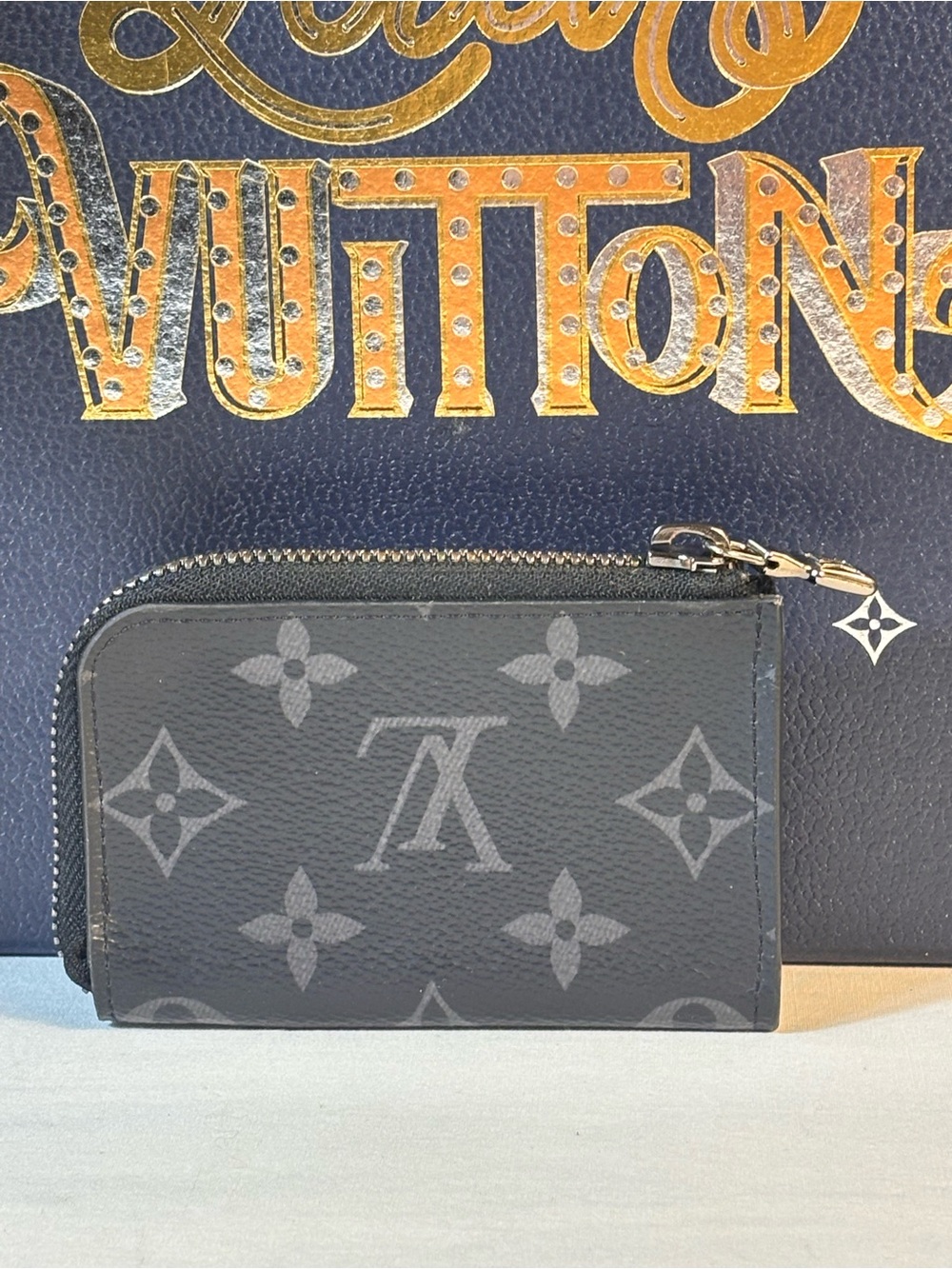 Louis Vuitton Eclipse Coin Purse - Picture 2 of 10